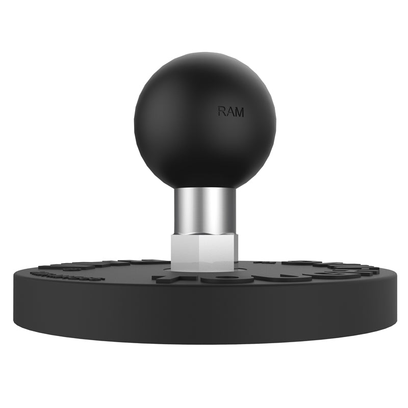 RAM Mount Tough-Mag 66mm Industrial Grade Magnetic Base with 1" Ball