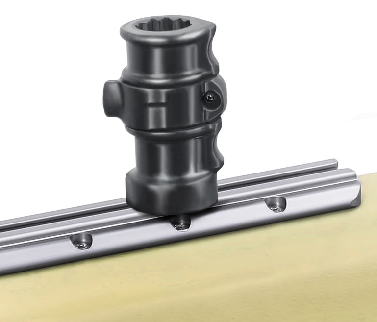 RAM Mount Adapt-A-Post Track Base for Post and Spline Rod Holders