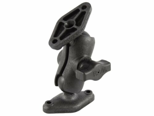 RAM Composite Short Mount with Two Diamond 1" Ball Bases
