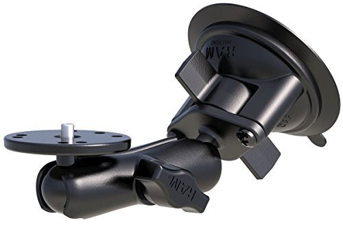 Ram Twist Lock Suction Cup Mount w 1/4-Inch-20 Stud For Camera