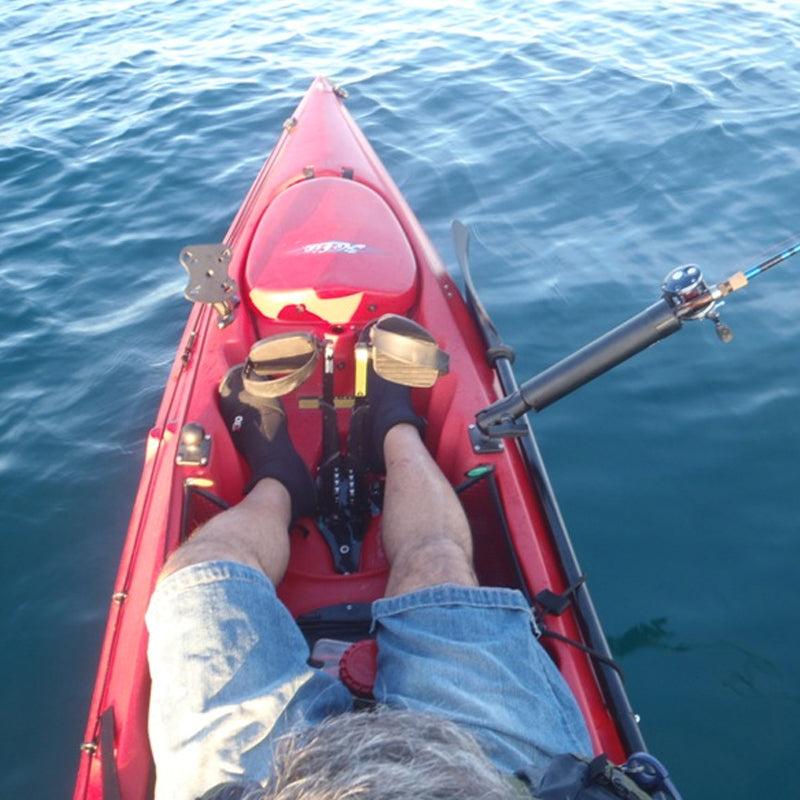 RAM Tube Fishing Rod Holder with Rectangular Drill Down Base