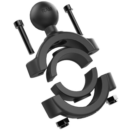 Ram 1" Ball Torque Base for Handlebar / Rail 1-1/8" - 1-1/2"  in Diameter