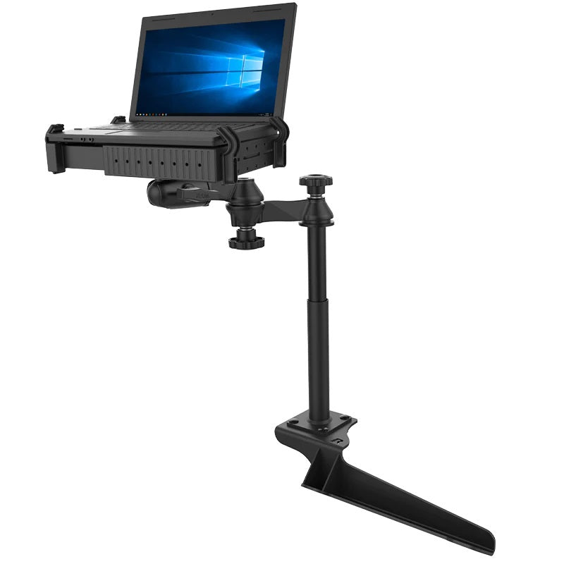 RAM No-Drill Laptop Mount for 1999-2016 Ford F-250 - F-750, Excursion +