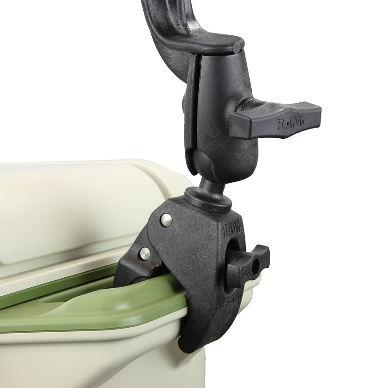 RAM Mount Tube Jr Rod Holder with Revolution Arm and Tough-Claw