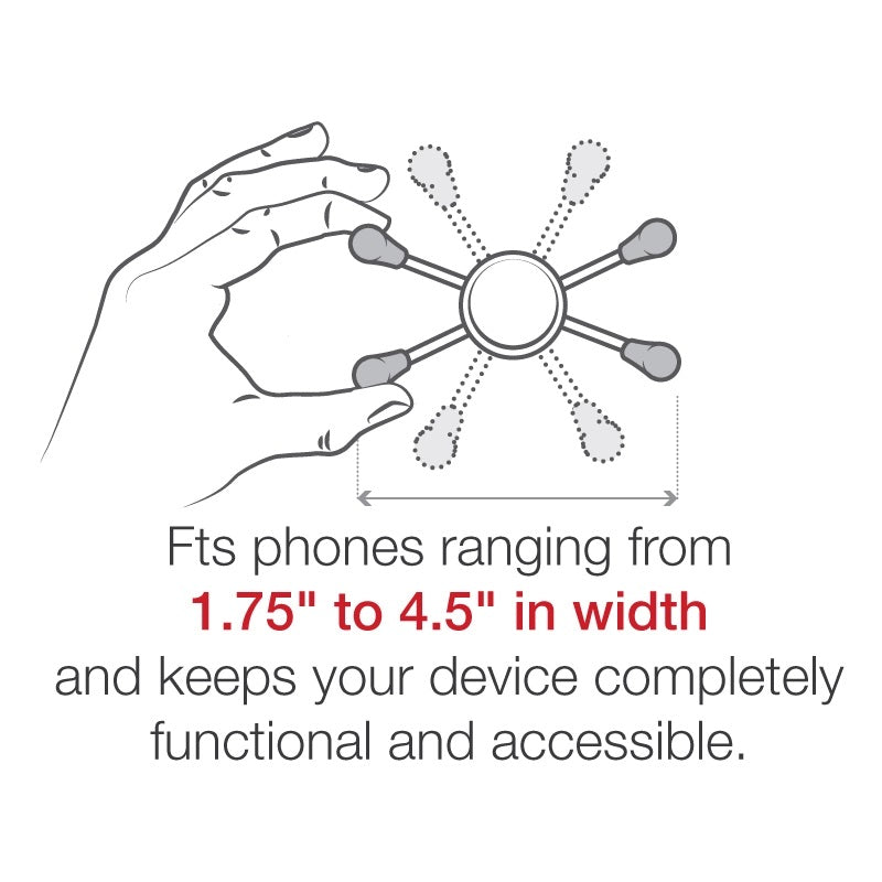 RAM Tough-Strap Handlebar / Rail X-Grip Mount for Large Plus Size Phones