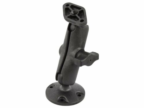 RAM Composite Drill Down Mount with Round and Diamond Base Adapter