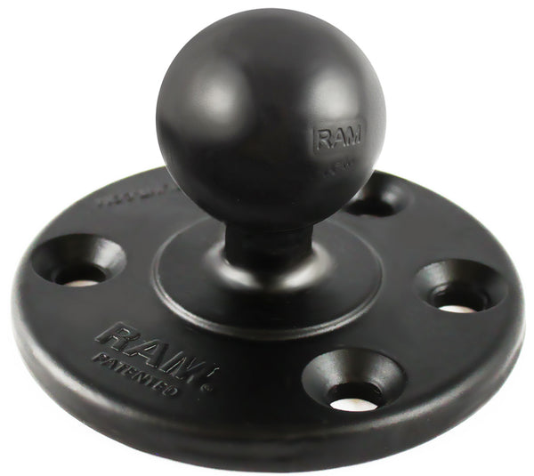 RAM Mount 3.68" Diameter Base Plate with 1.5" Ball