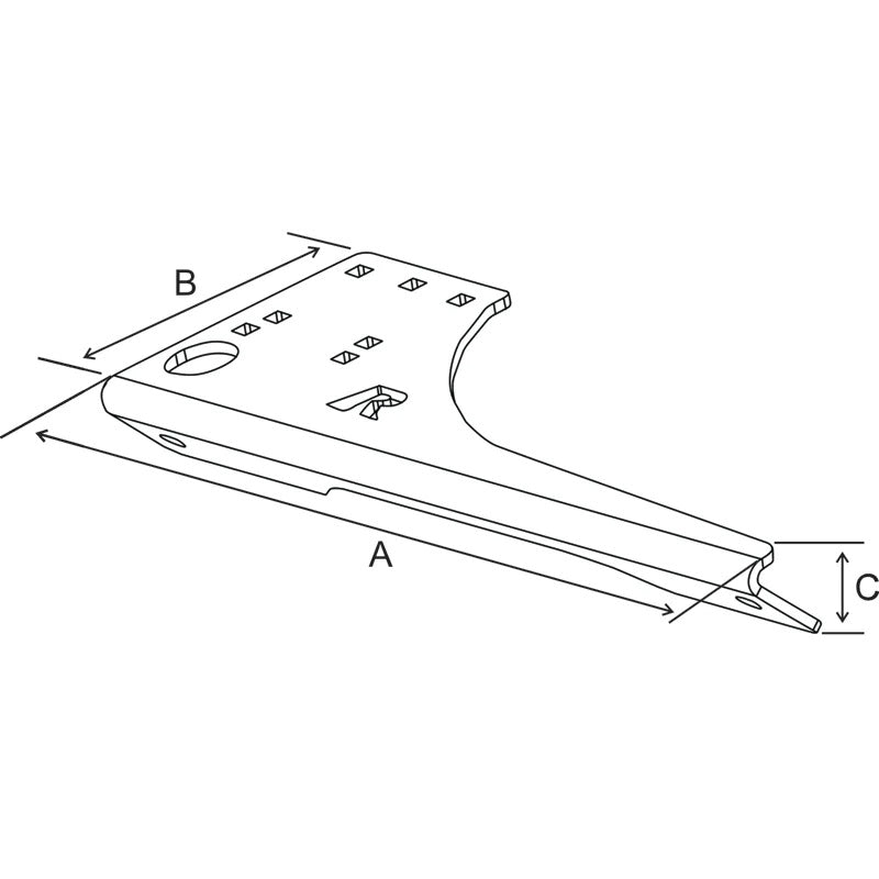 RAM No-Drill Vehicle Base for Dodge Durango & Jeep Grand