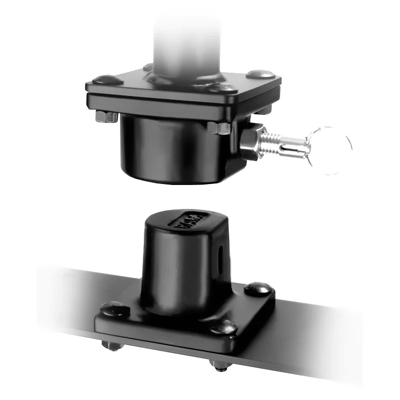 Ram Connector Riser Quick-Release RAM Remove-A-Pole Riser for Tele-Pole Laptop Mounts