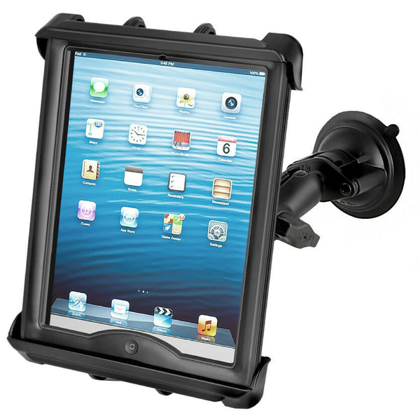 RAM® Twist-Lock Suction Cup Mount with Holder for iPad Pro 9.7 and Others