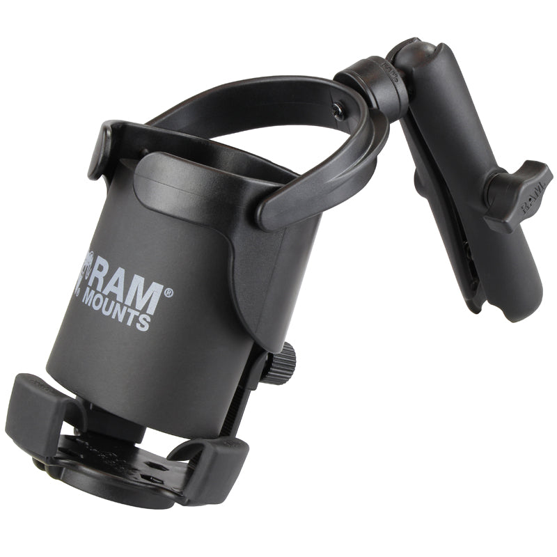 RAM Mount Level Cup XL 32 oz Drink Cup Holder w/ Long Arm