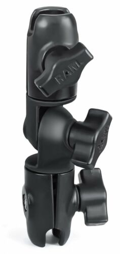 RAM Mount Double Socket Swivel and Ratchet Arm for 1" Ball Bases