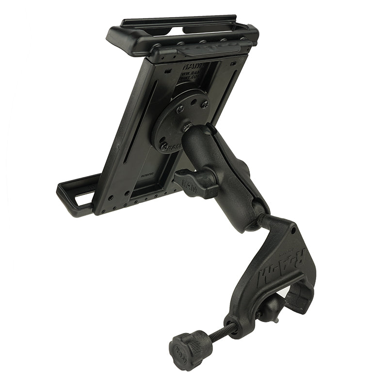 RAM Tab-Tite Yoke Clamp Mount for 8" Tablets with a Case