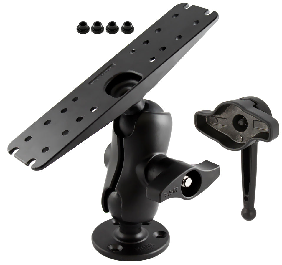 RAM Large Marine Electronics Short Arm 2.25" Ball Mount with Hi-Torq Wrench