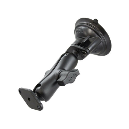 RAM Twist-Lock Suction Cup 1" Ball Mount with Diamond Base