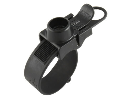 The mounting base for RAM EZ-Strap Snap-Link offers an easy and secure way to attach your device.