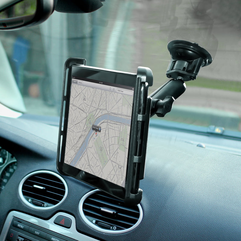 RAM Twist-Lock Suction Cup Mount with Tab-Tite Holder for iPad 1 - 4 & More
