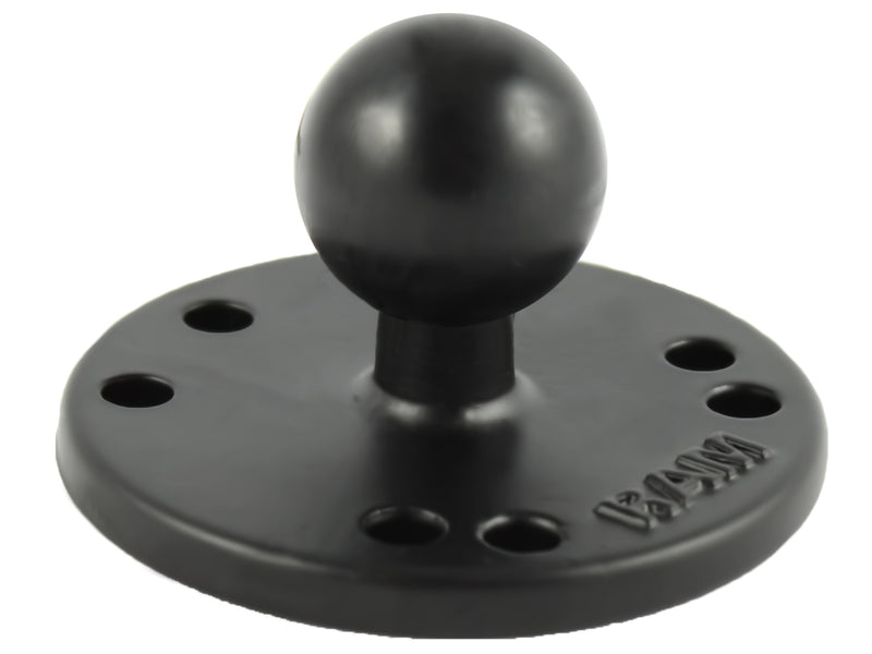 RAM Round AMPS Base with 1 Inch Ball
