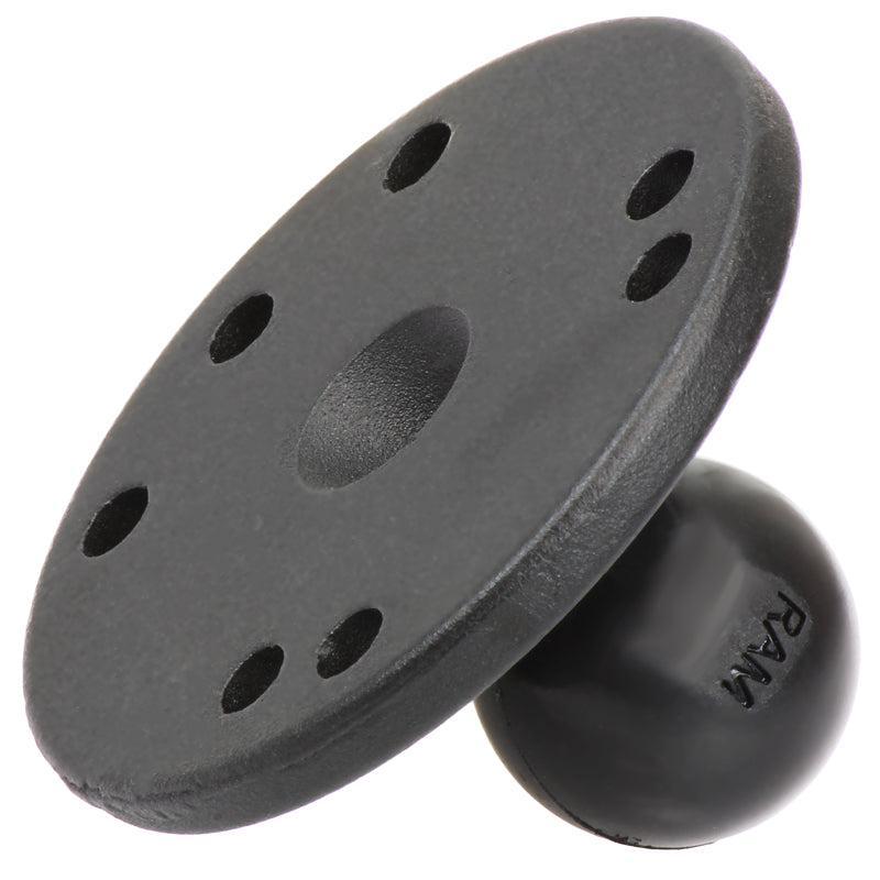 RAM Round AMPS Base with 1 Inch Ball
