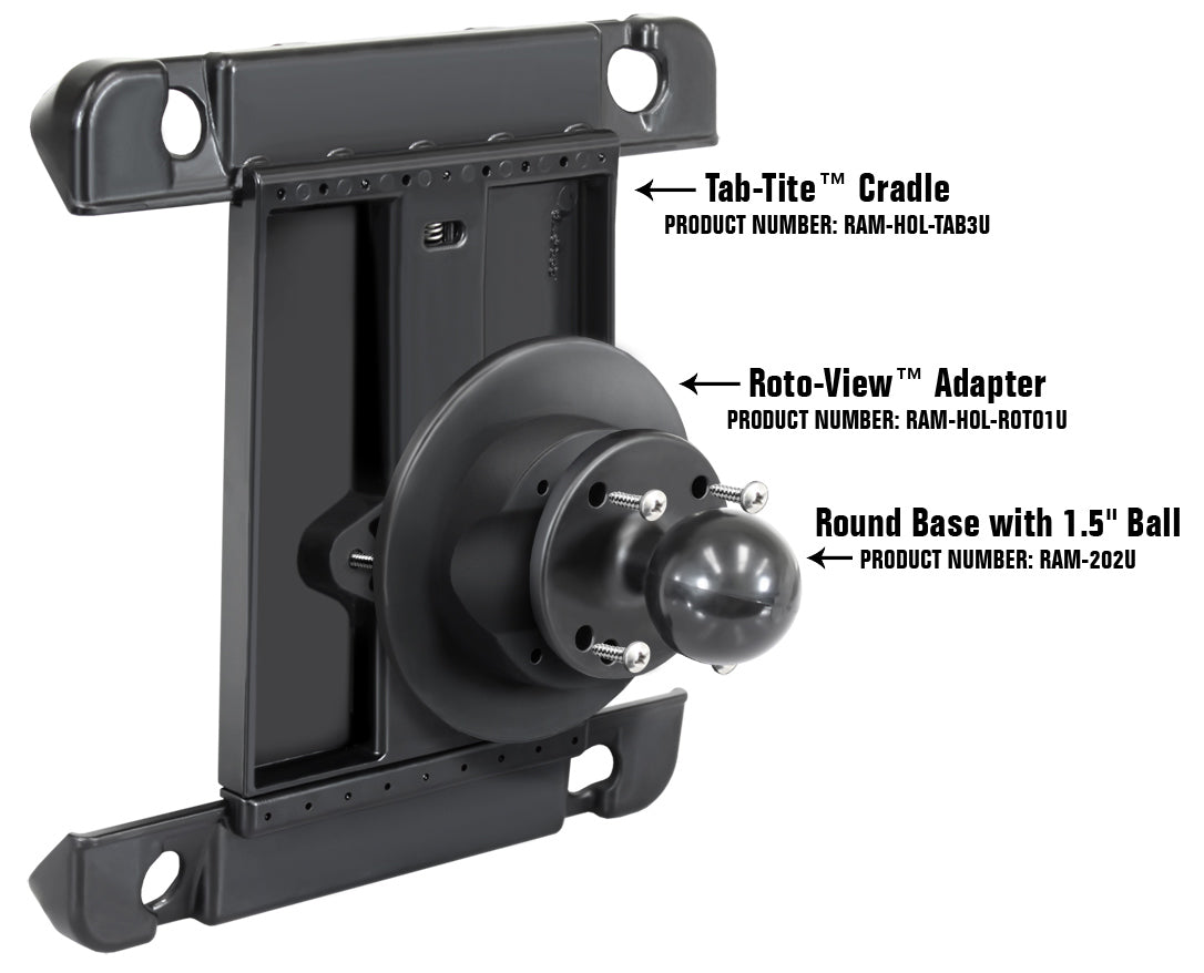 RAM Mounts Roto-View Adapter Plate - Thumbnail 5