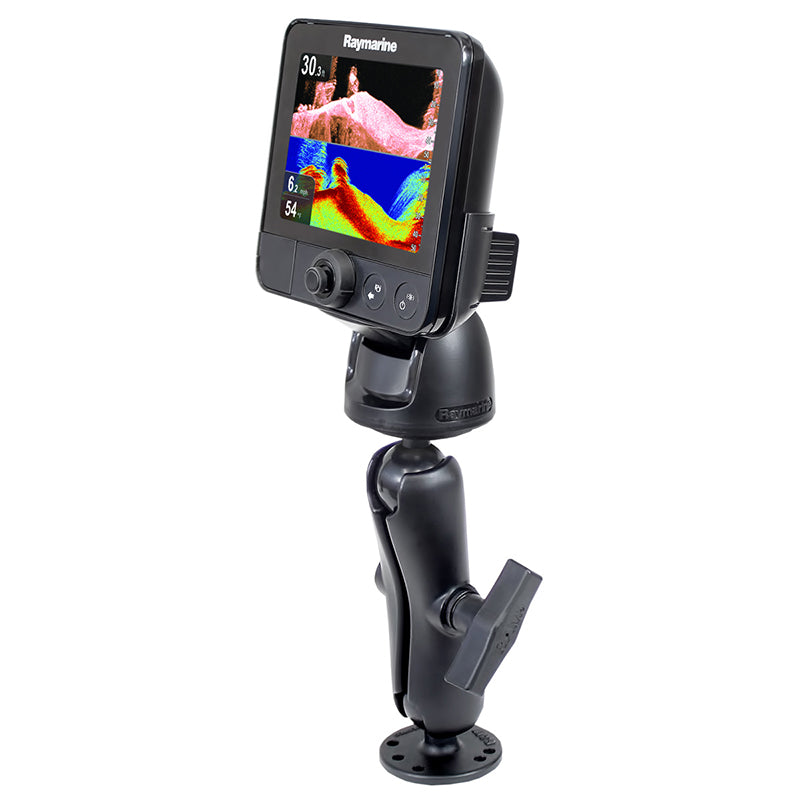 RAM 1.5" Ball Drill Down Mount for Raymarine Dragonfly Sonar / GPS