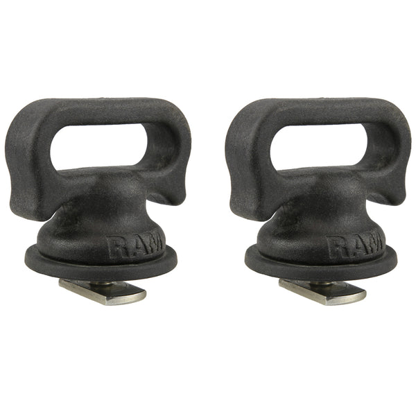 RAM Mount Vertical Tie Down Track Accessory 2-Pack
