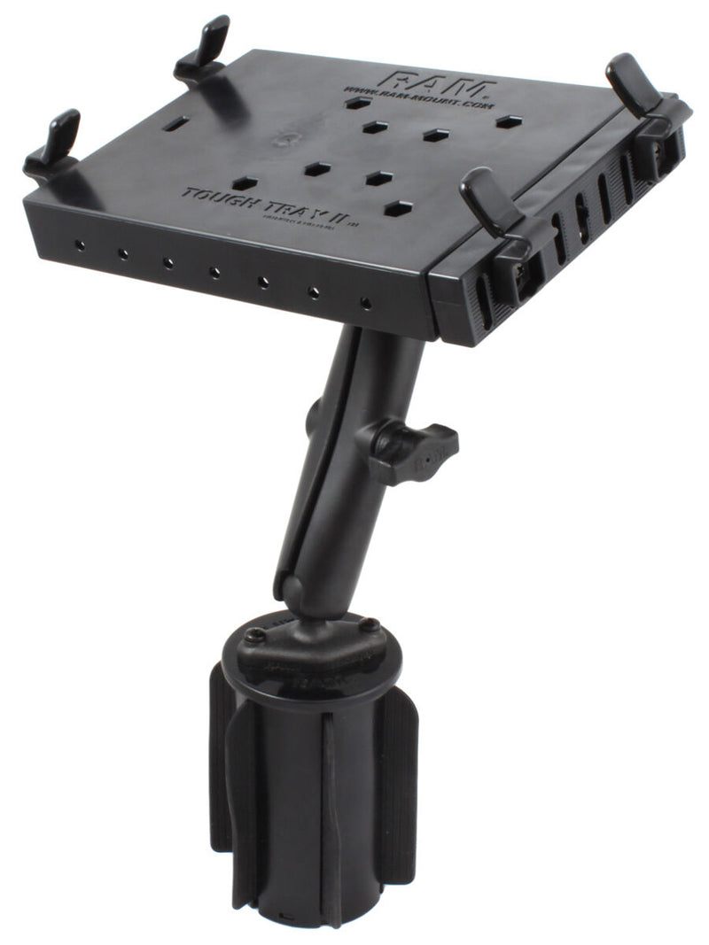 RAM Cup Holder Mount with Tough-Tray - Fits Netbook / Tablet up to 11.12" Wide