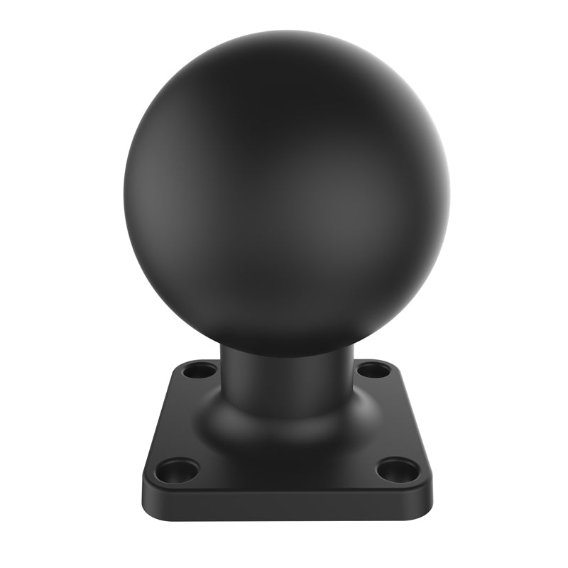RAM Mount 2" x 2" Square Base with 2.25" Rubber Ball