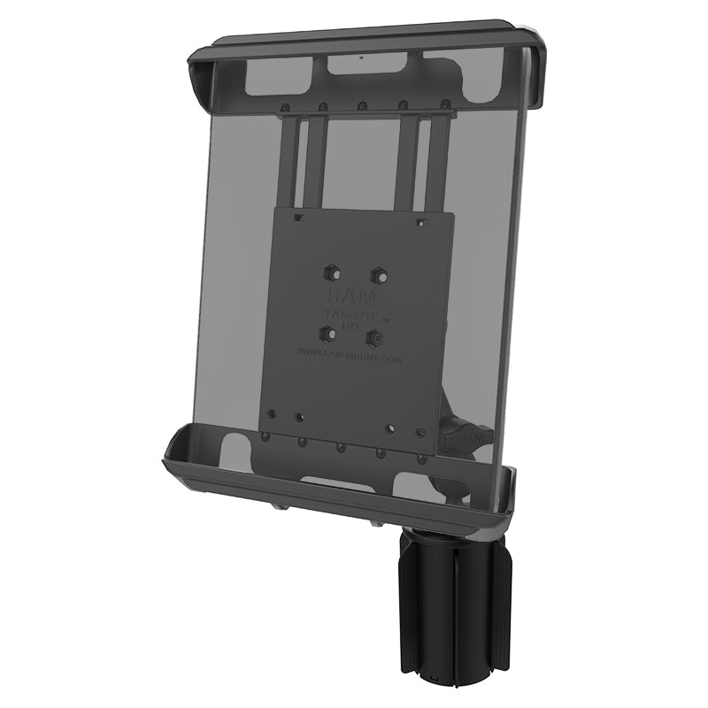 RAM-A-CAN Cup Holder Mount with Tab-Tite Holder for iPad Pro 9.7 and Others