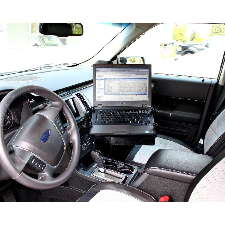 RAM No-Drill Laptop mount for 2013 - 2017 Ford Police Interceptor Sedan + More