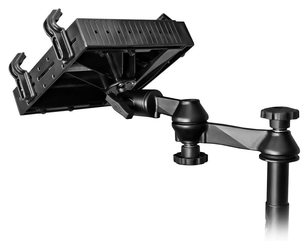 RAM Custom No-Drill Laptop Mount for Toyota Tundra, Nissan NV