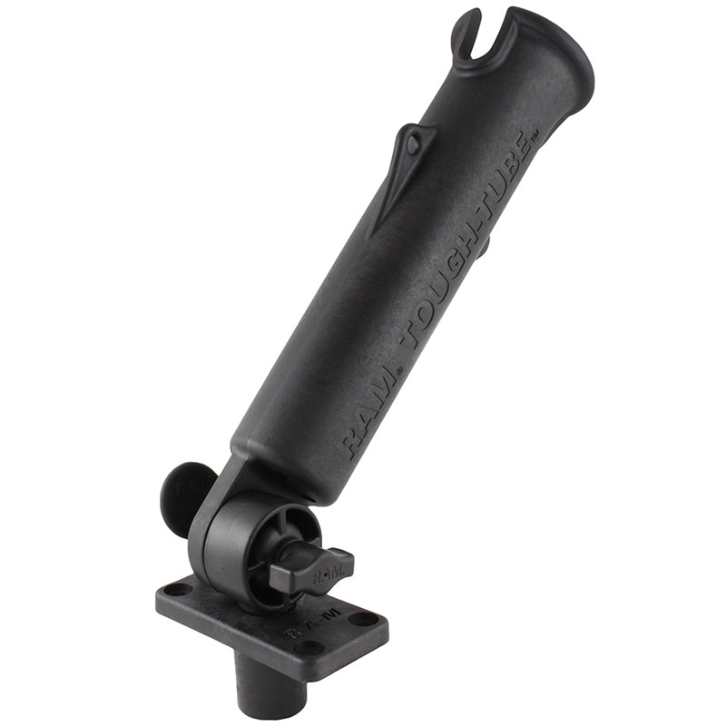 RAM Tough-Tube Rod Holder with Flush Spline Post Base