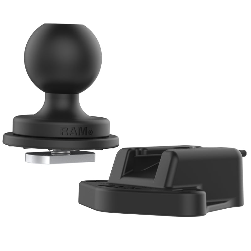 RAM Mounts 1" Track Ball Base with Drill-Down Receiver