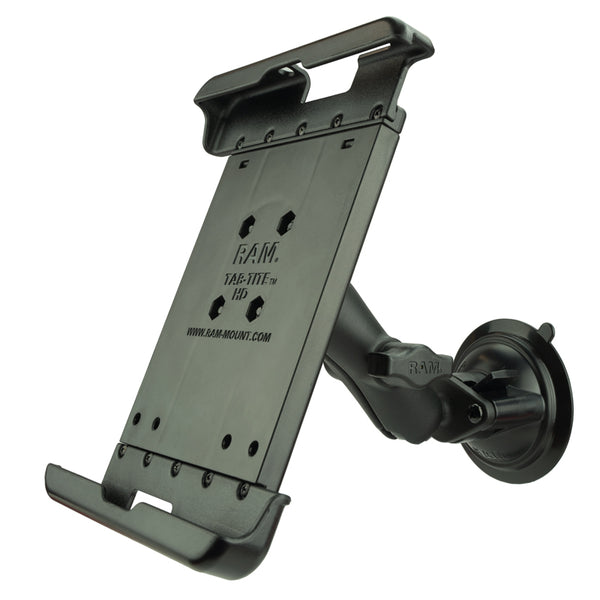 RAM Suction Cup Mount for iPad mini & Other 8" Tablets with Heavy Duty Case / part RAM-B-166-TAB29U