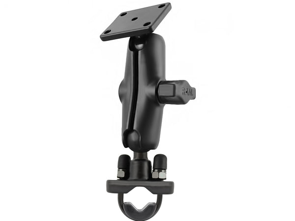 RAM 1" Ball Handlebar Mount with U-Bolt and Square AMPS Base