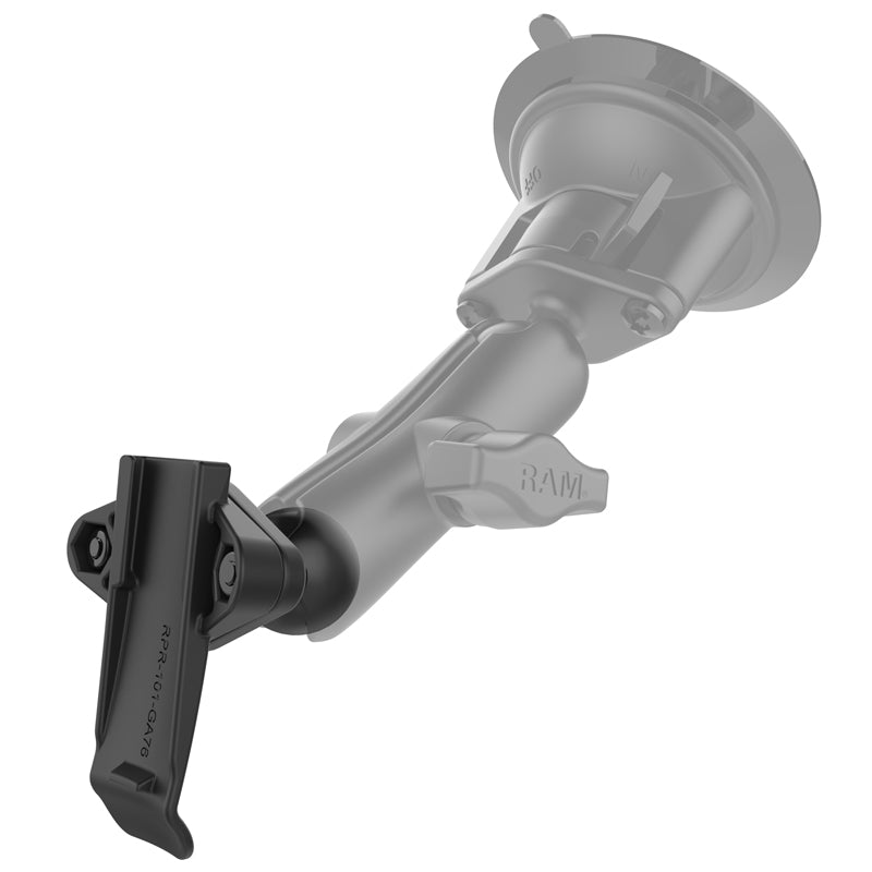 RAM Spine Clip Holder with 1" Ball for Garmin Handheld Devices