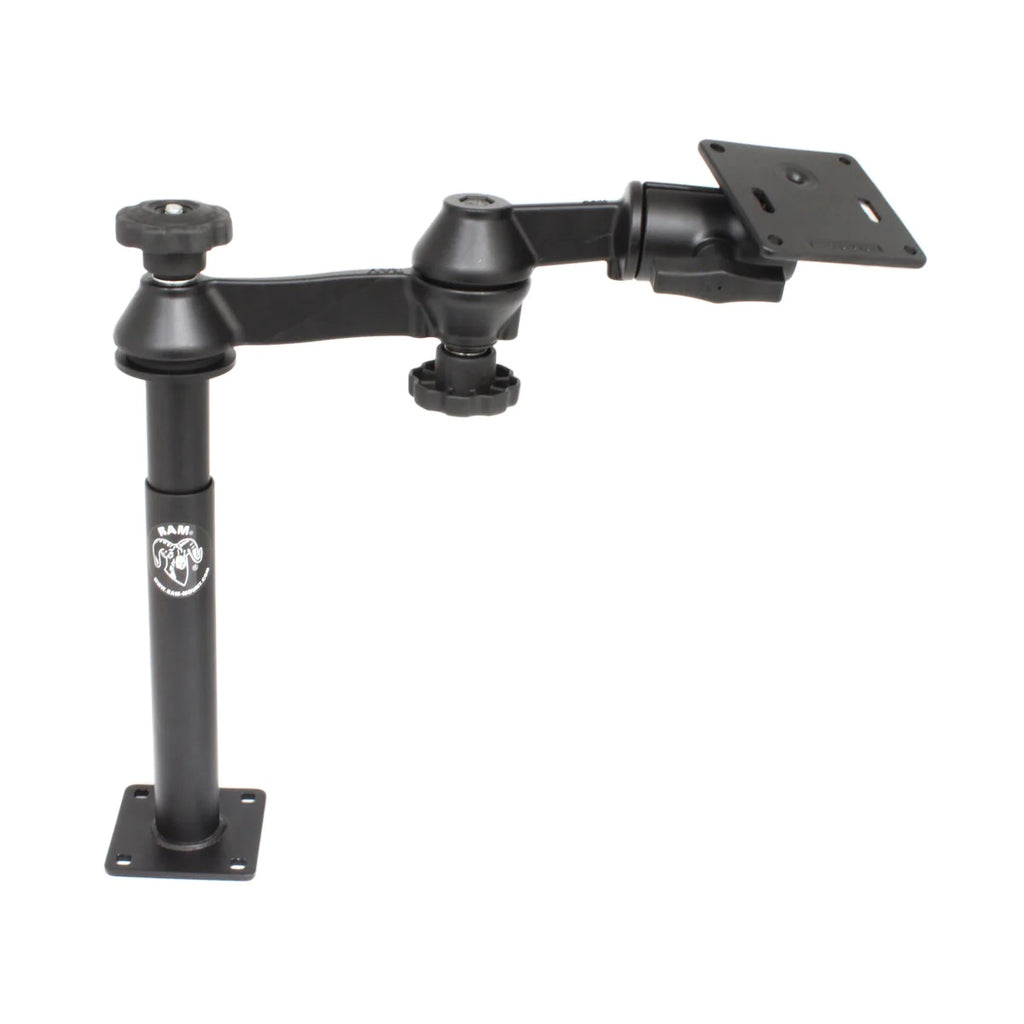 Teleste Rack Mount Device RAM Tele-Pole Mount Syetem with 75x75mm VESA Plate | Gadget Mounts
