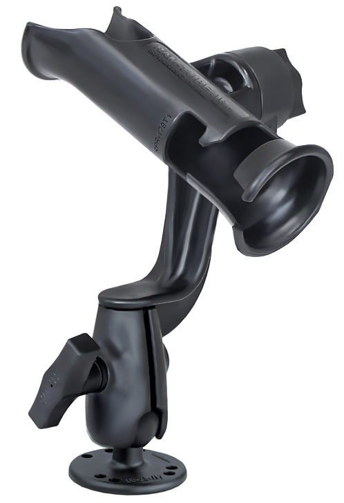 RAM Mount Tube Jr Rod Holder with Revolution Arm and Drill Down Base RAP-390-RBU