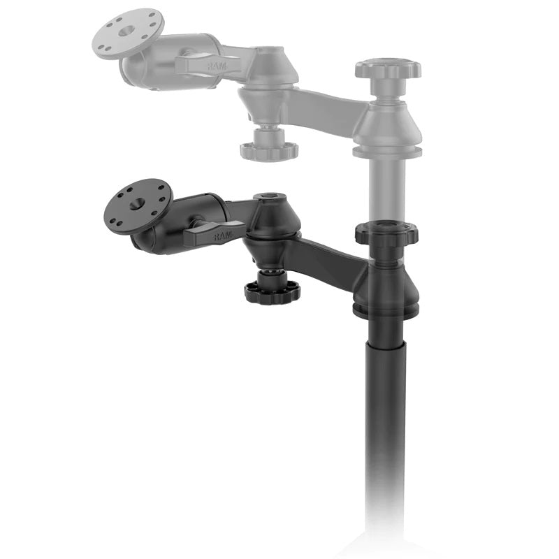 RAM No-Drill Vehicle Mount for 2005-23 Toyota 4Runner & Tacoma