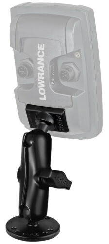 RAM 1" Ball Mount with Quick Release Adapter for Lowrance Mark 4 & Elite 4