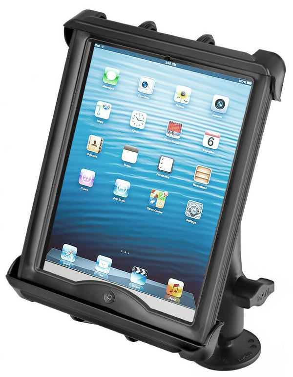 RAM Drill-Down Mount with Tab-Tite Holder for Large Tablets with Cases