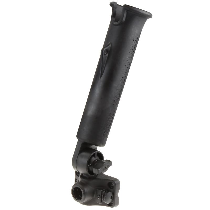 RAM Tough-Tube Rod Holder with Bulkhead/Flat Surface Combo Base