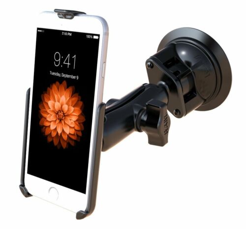RAM Twist-Lock Suction Cup 1" Ball Mount for iPhone 6 and 7