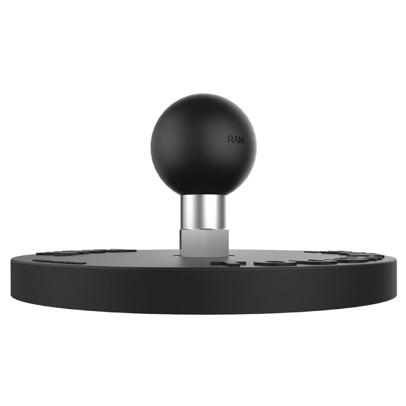 RAM Mount Tough-Mag 88mm Industrial Grade Magnetic Base with 1" Ball