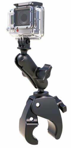 RAM Small Tough-Claw Composite Mount with Universal Action Cam Adapter
