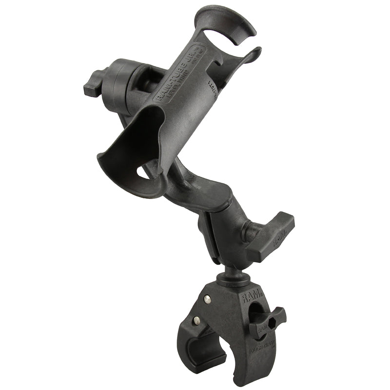 RAM Mount Tube Jr Rod Holder with Revolution Arm and Tough-Claw