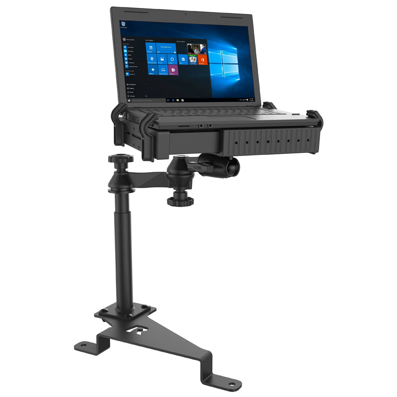 RAM No-Drill Laptop Custom Mount for 2015-21 Ford F150, Transit Connect + More