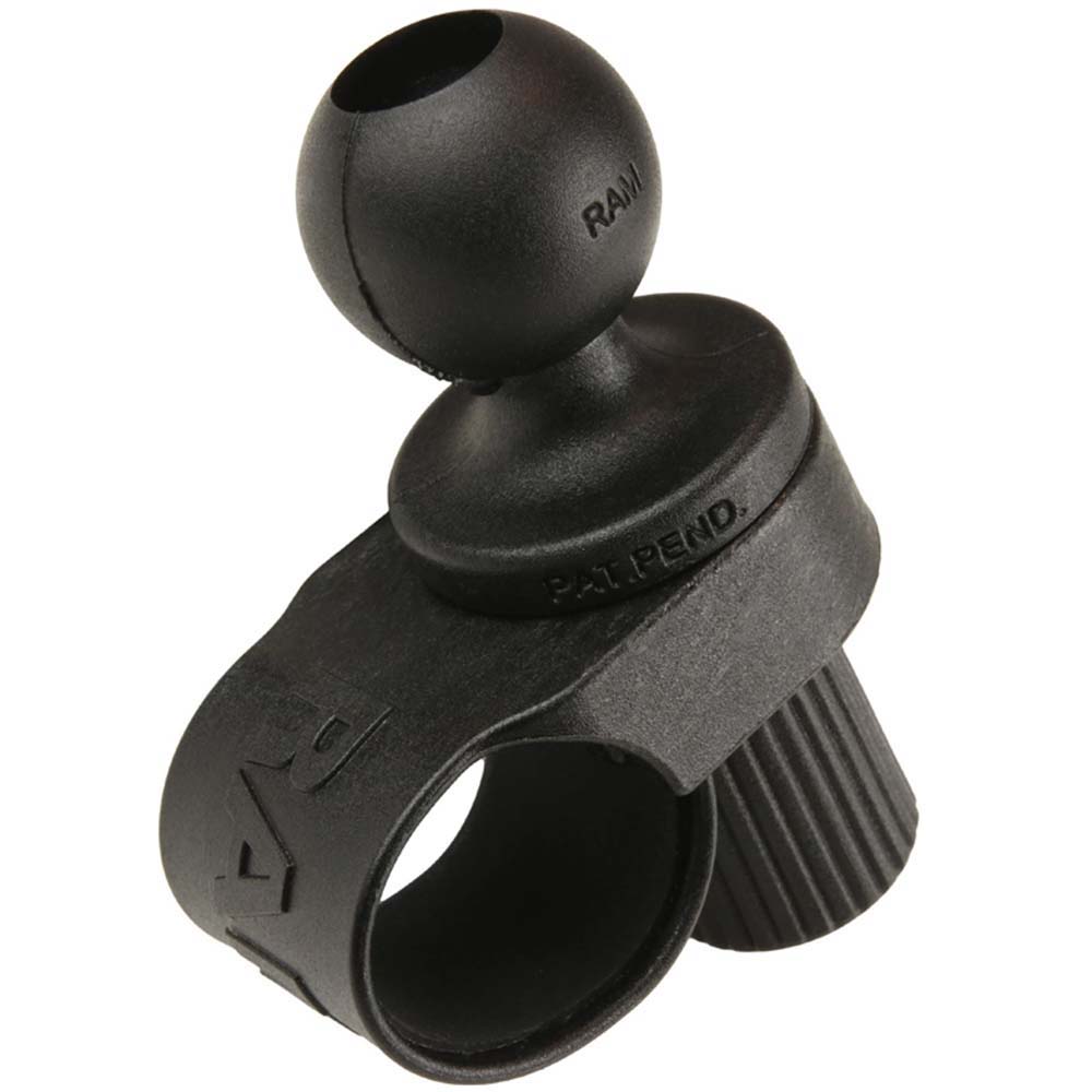 RAM Tough-Strap Handlebar / Rail Base with 1" Ball