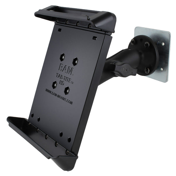 RAM Tab-Tite Drill Down Mount with Backing Plate for Small Tablets